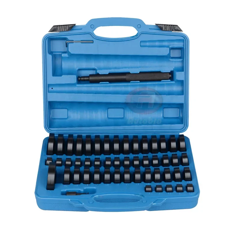 

New Small 52-piece Set Of Iron Sleeves, Bearin Oil Seal Disassembly And Assembly Tools, Hub Bearing Installation Tools