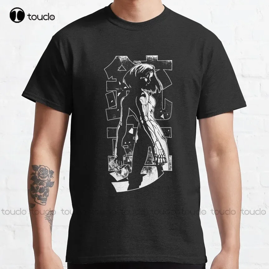 Ganmu Alita Battle Angel Classic T-Shirt Womens Sweatshirt Custom Aldult Teen Unisex Digital Printing Tee Shirts Xs-5Xl Unisex