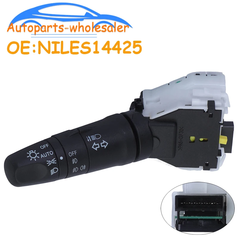 Car Auto accessorie Headlight Turn Signal Control Switch NILES14425 For Nissan X-Trail 2008 Nissan Quest 2003-2006