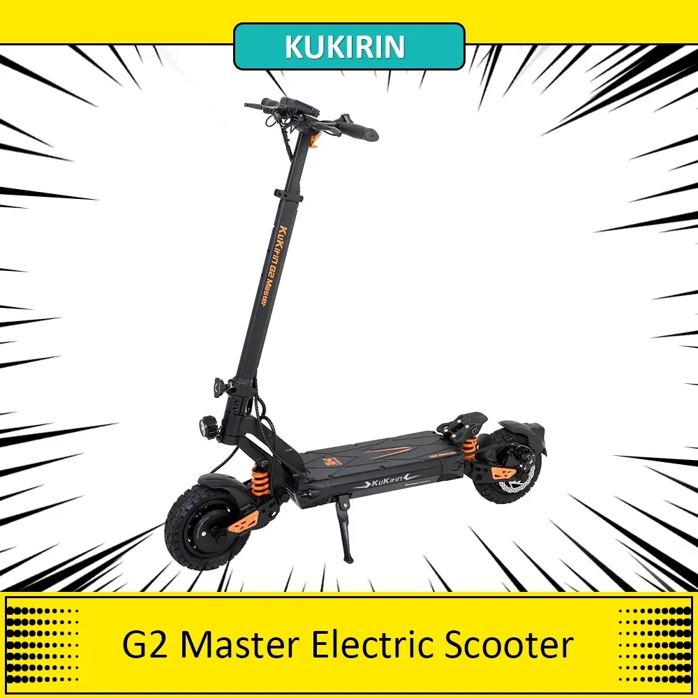 KUKIRIN G2 Master Electric Scooter, 2*1000W Motor 52V 20.8Ah Battery 10