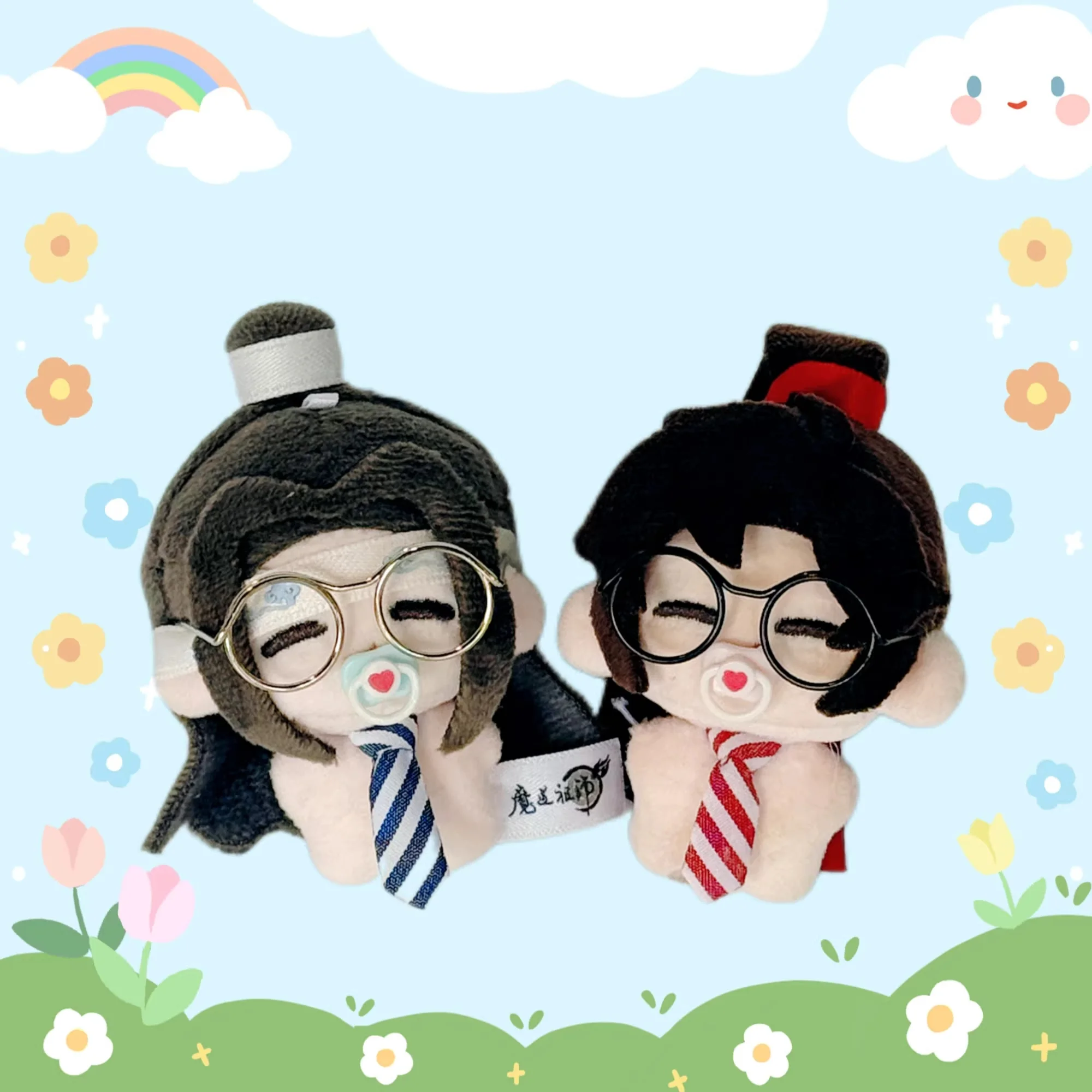 

Оригинальный плюшевый брелок Yingoman по мотивам Mo Dao Zu Shi (МДЗС) с Лань Ванцзи и Вэй Усянем, 5 см, коллекционный, подарок для фанатов