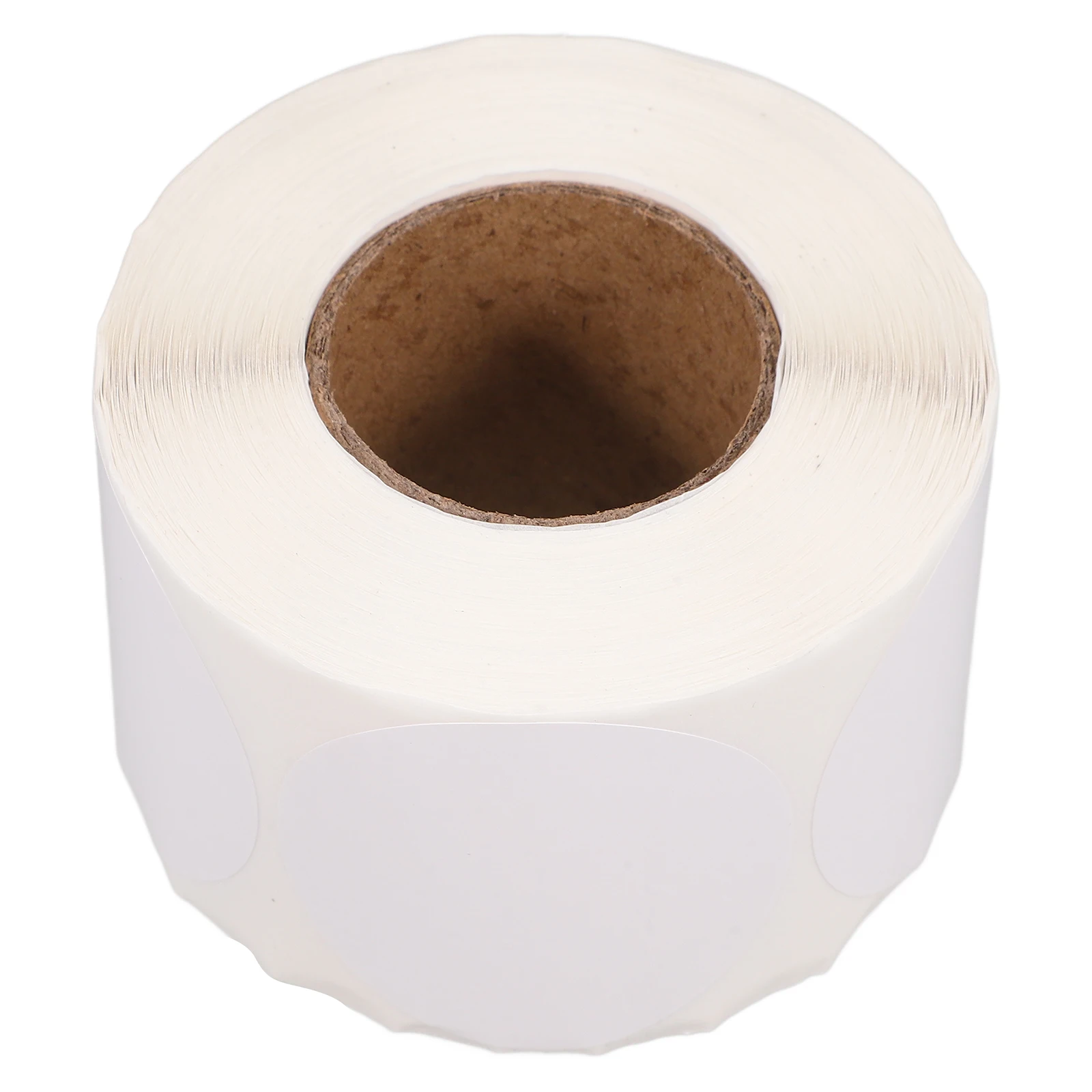 

2 Inch Round Stickers Printable White Labels for Thermal Printer Sticky Paper Blank Label Storage Organization