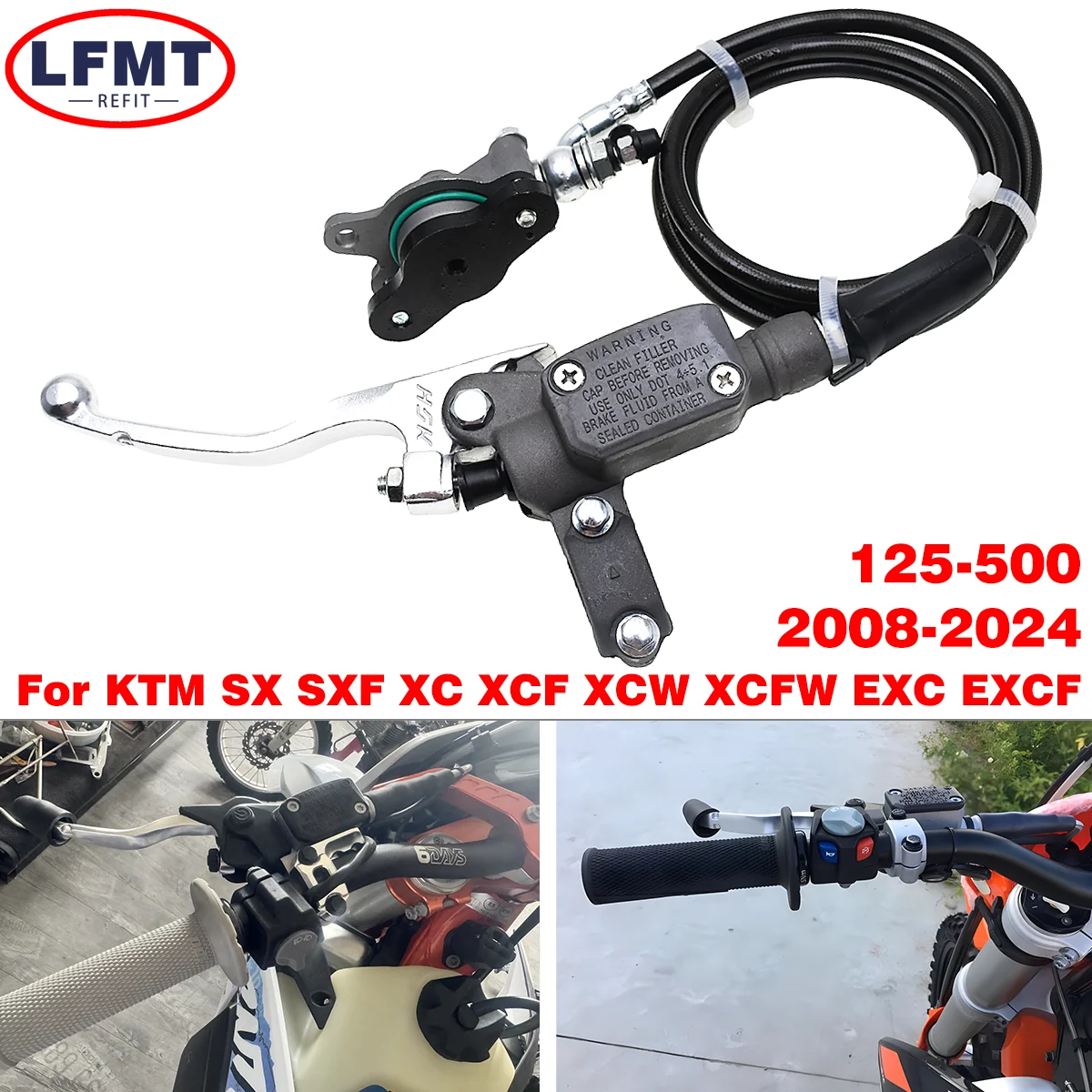 

Motorcycle Hydraulic Clutch Master Cylinder Oil Hose Pipe For KTM SX SXF XC XCF EXC EXCF 125 150 200 250 300 350 400 450 500 530