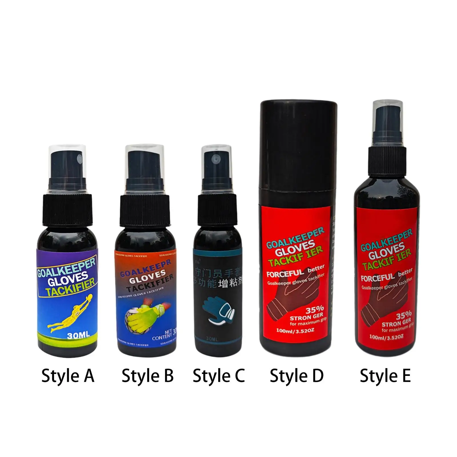 Football Sport Grips Spray Gear Soccer Firm Grip Sticky Equipment Protection Spray Goalkeeper Firm Grip Enhance Sticky Accessory