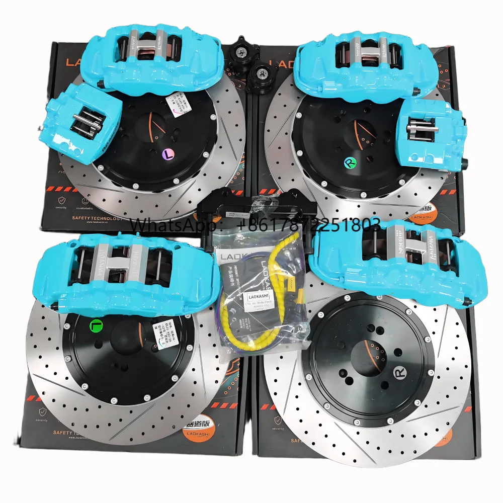 

Factory Customized Racing Brake Kits 6 Piston Aluminium Calipers for Porsche A5 Focus X5 Nissan Suzuki Mazda Chevrolet TT