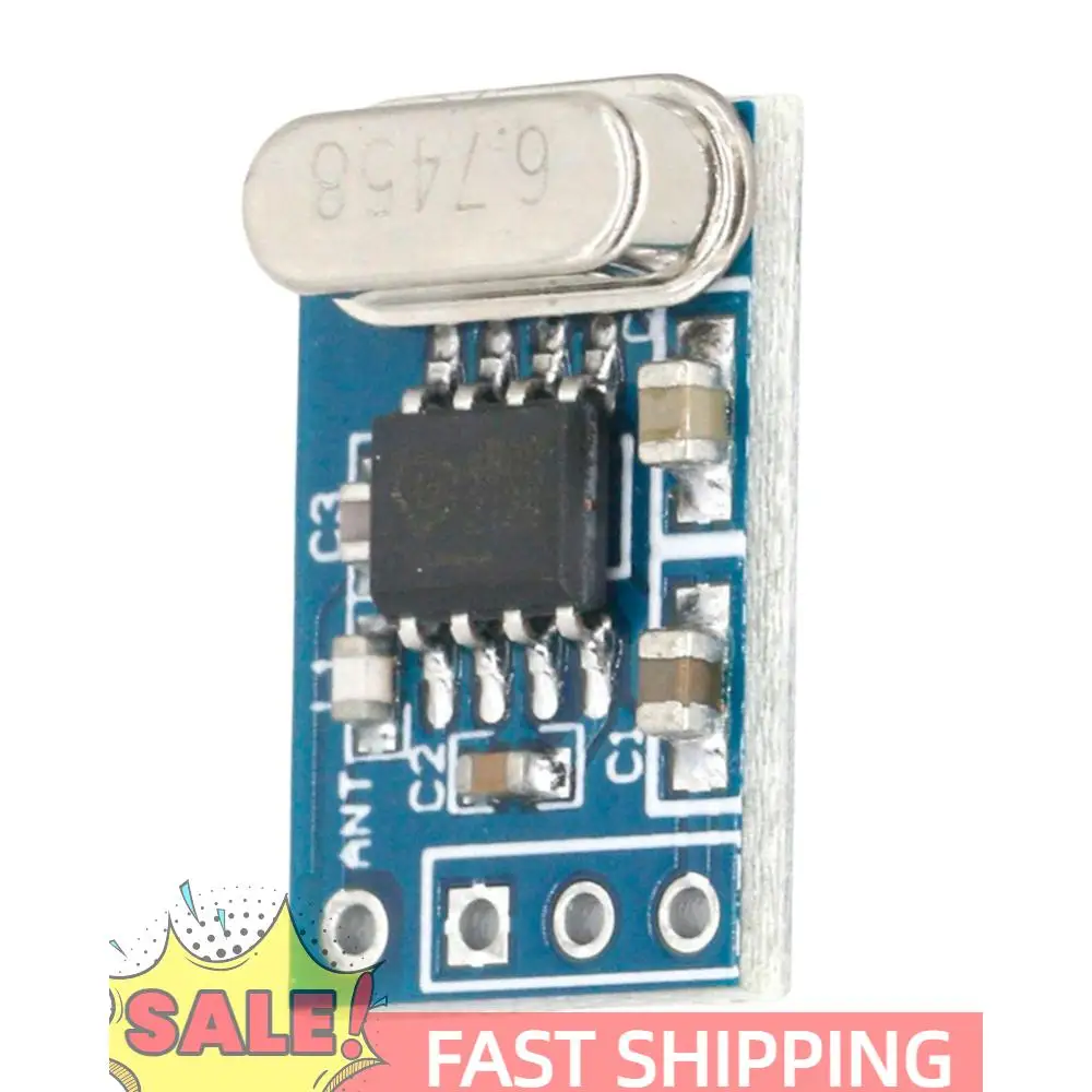 

433MHZ Wireless Transmitter Receiver Board Module ASK/OOK Chip PCB SYN115/SYN480R Transmitter and Receiver Module for Arduino