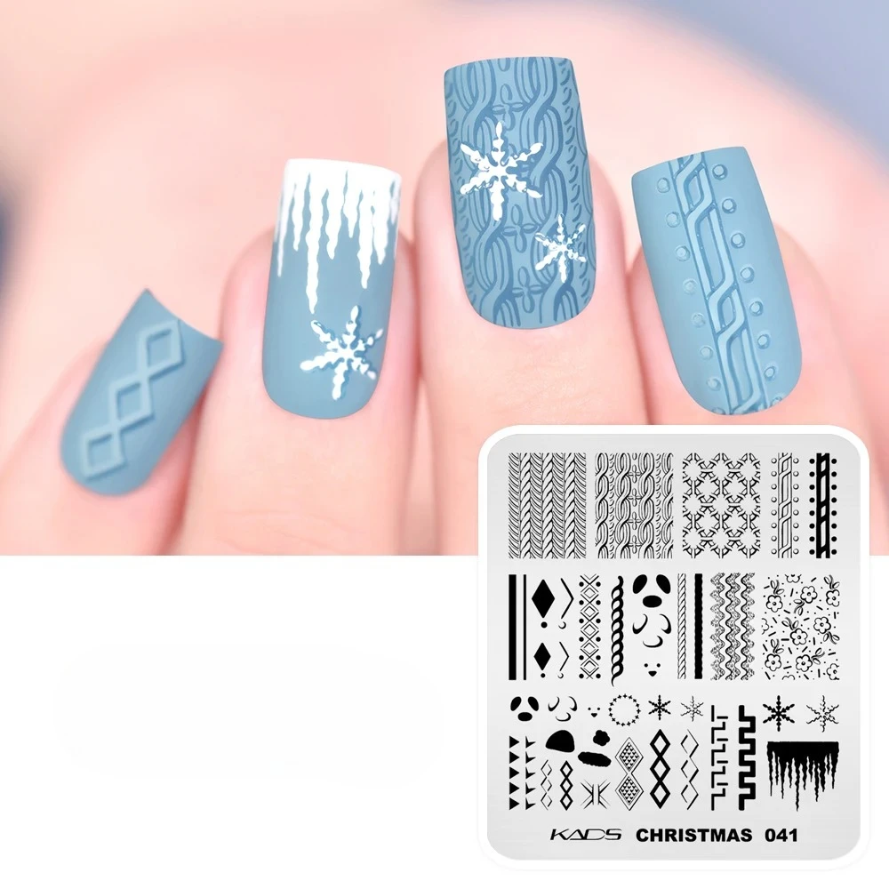 1 قطعة مسمار ختم لوحة الفن الديكور استخدام مسمار الختام هلام البولندية تصميم أنماط الصحافة أظافر نصائح مانيكير قوالب ذاتية الصنع