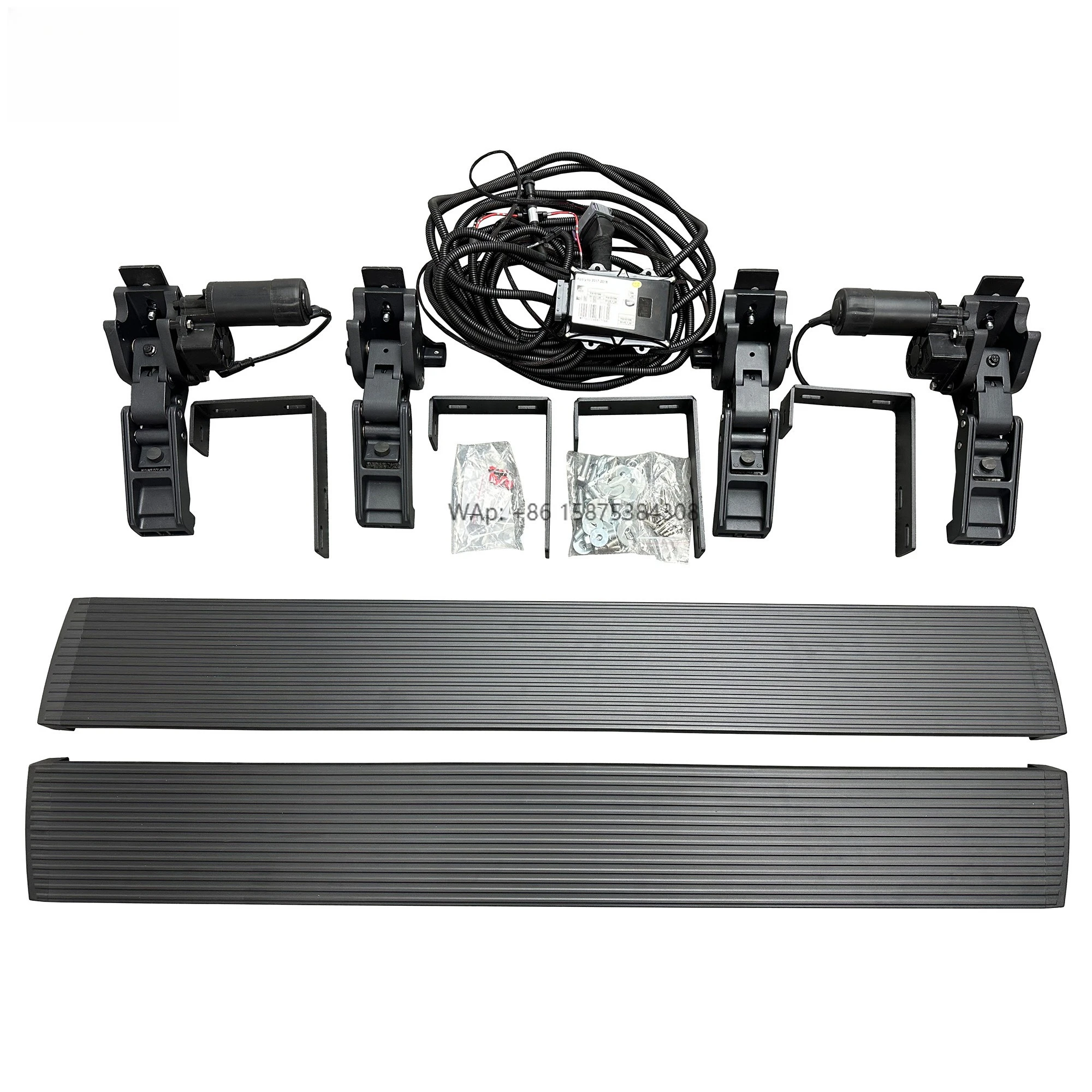 

120CM Retractable Electrical Side Stainless Steel Step Car Part for Mercedes Benz G-Class W463 G63 AMG G500 1989-2018 Side Pedal