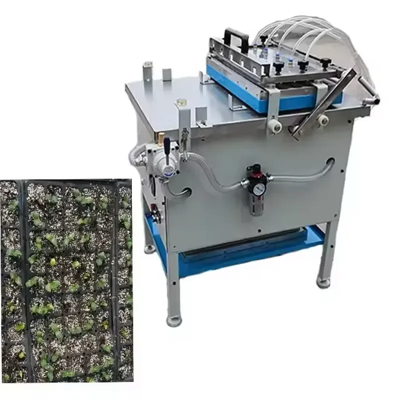 High Precision Pin Seeding Machine with Tray for Seedling Plug Machine Flowers Vegetables Seeds Lettuce