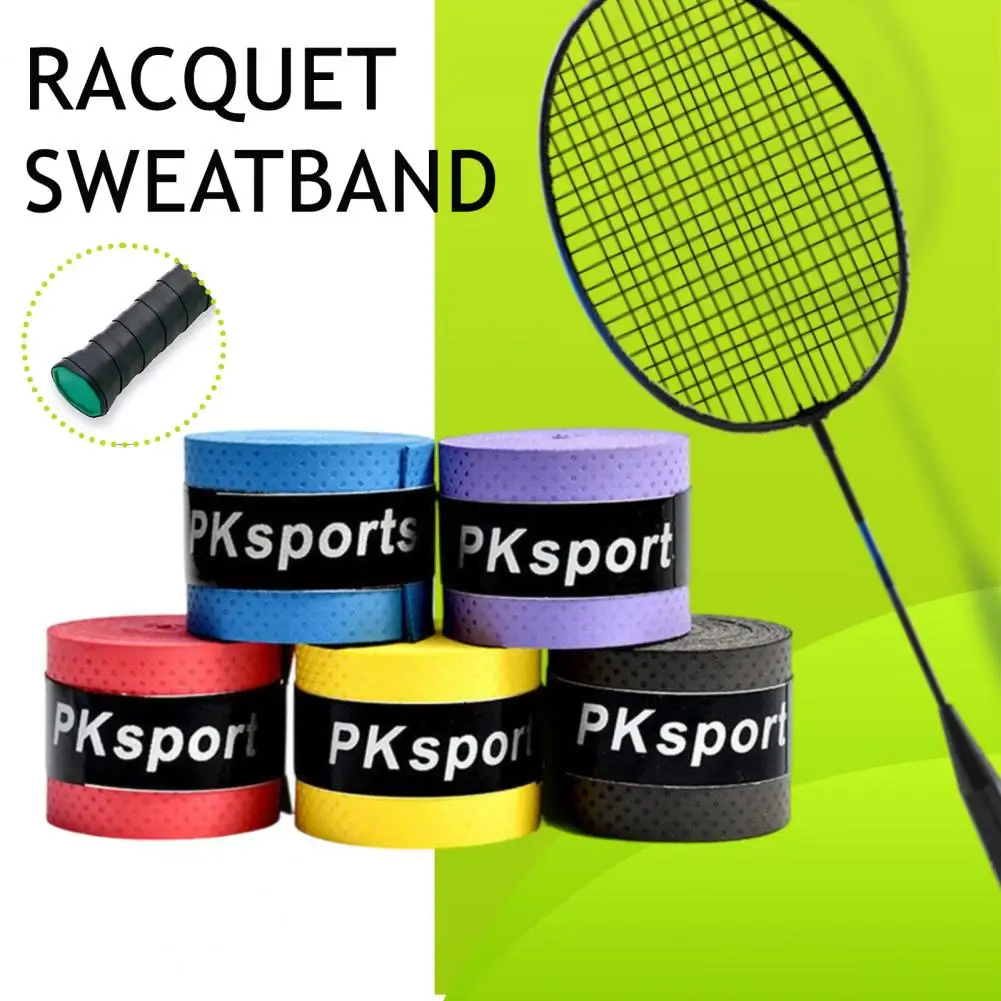 

Набор из 5 штук: Эластичная противоскользящая обмотка для рукоятки ракетки (теннис, бадминтон, рыбалка), впитывающая пот, для теннисных ракеток, удочек и ракеток для паддл-тенниса