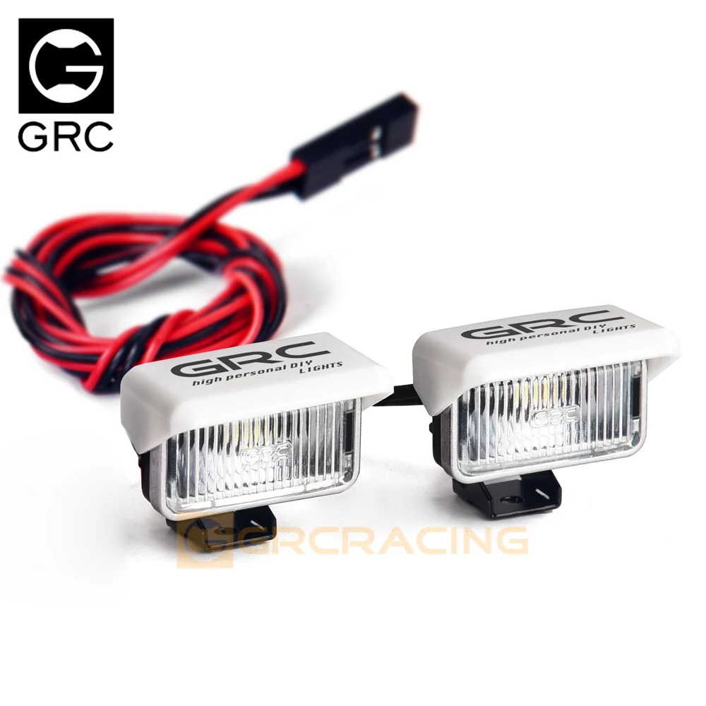 Grc 20mm Rectangular Spotlight Retro Simulation Off-road Searchlight Headlight Bumper Dome Light G157tw/g157ty/g157tpw