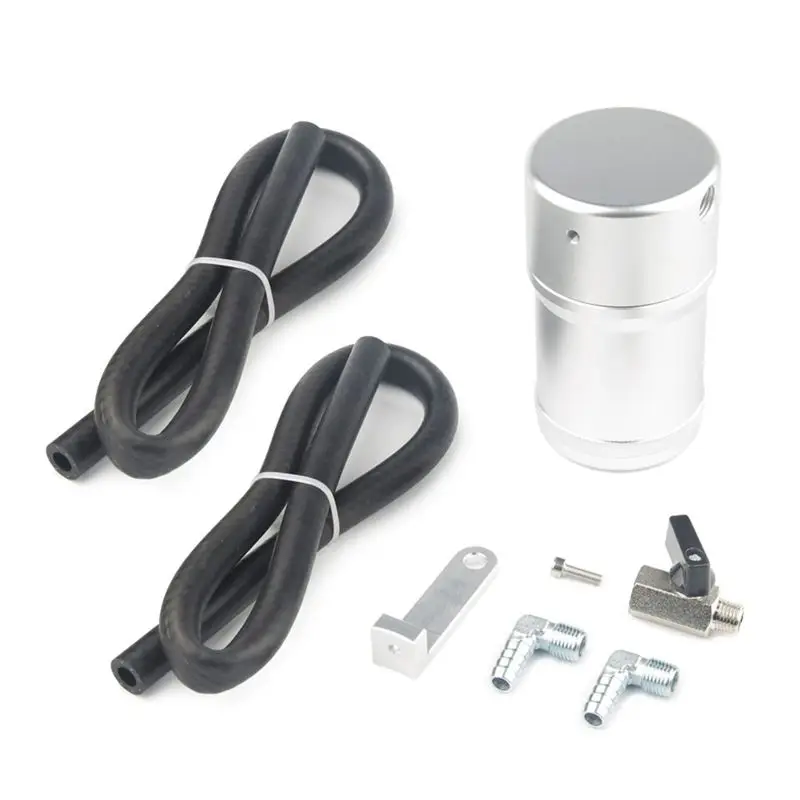 

Durable-Car Oil Catch Can Kit For Ford -150 3.7L/4.6L/5.0L/5.4L/6.2L, V6 Or V8 11-17 Jeep Wrangler