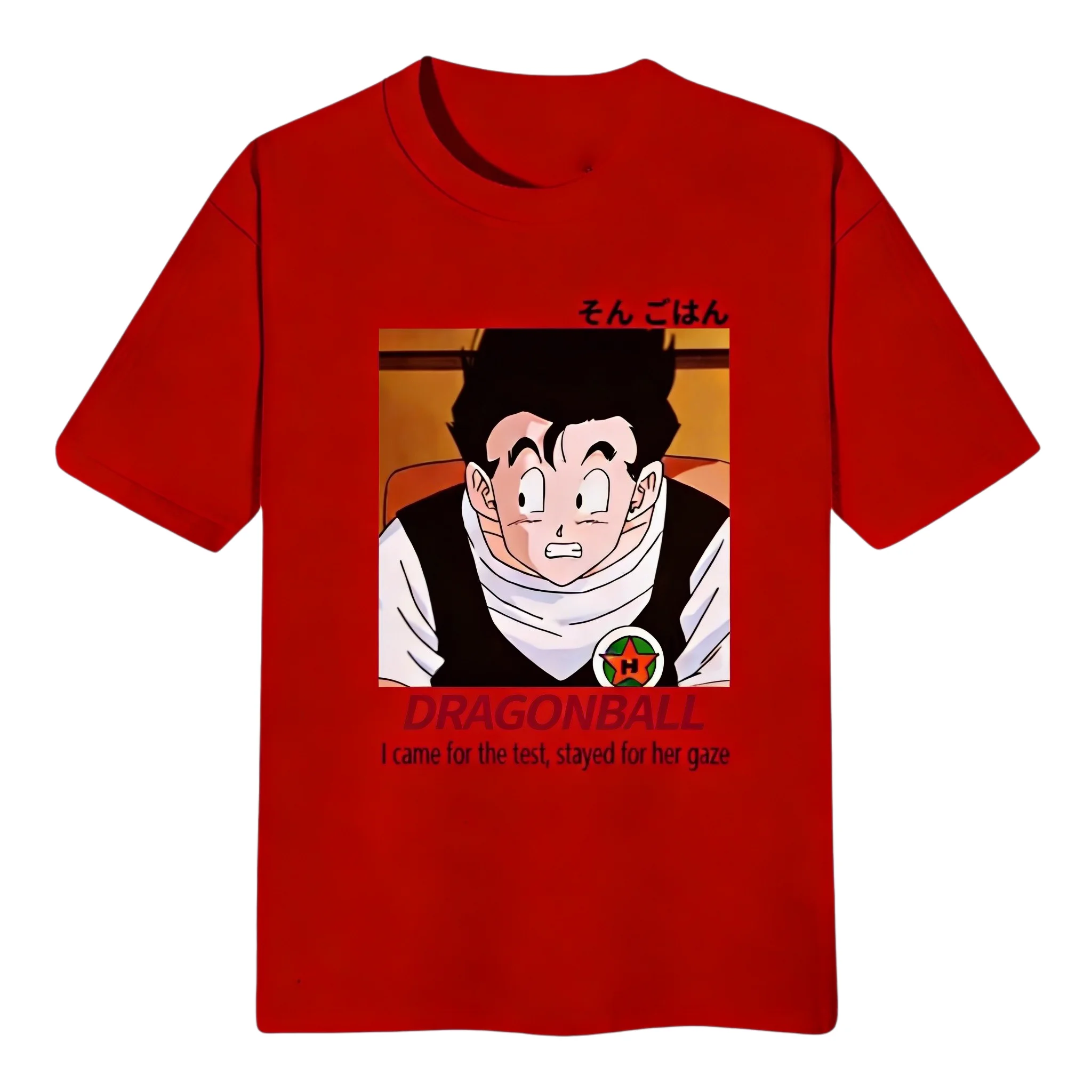 2026 Nuevas Camisetas Gráficas de Verano de Dragon Ball con Gohan y Videl para Parejas, Regalo de San Valentín