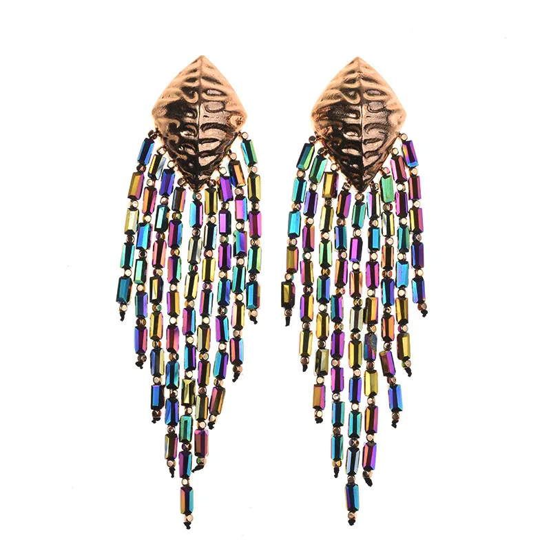 brincos-longos-com-franjas-de-contas-arco-Iris-vintage-boemios-para-mulheres-joias-Etnicas-indianas-para-festas-e-eventos