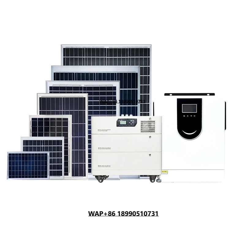 2025 Hot Sale 10kw House Complete Solar Panel System Kit 5kw 10kw 20kw 30kw 50kw  Hybrid Solar Power System for Home Use