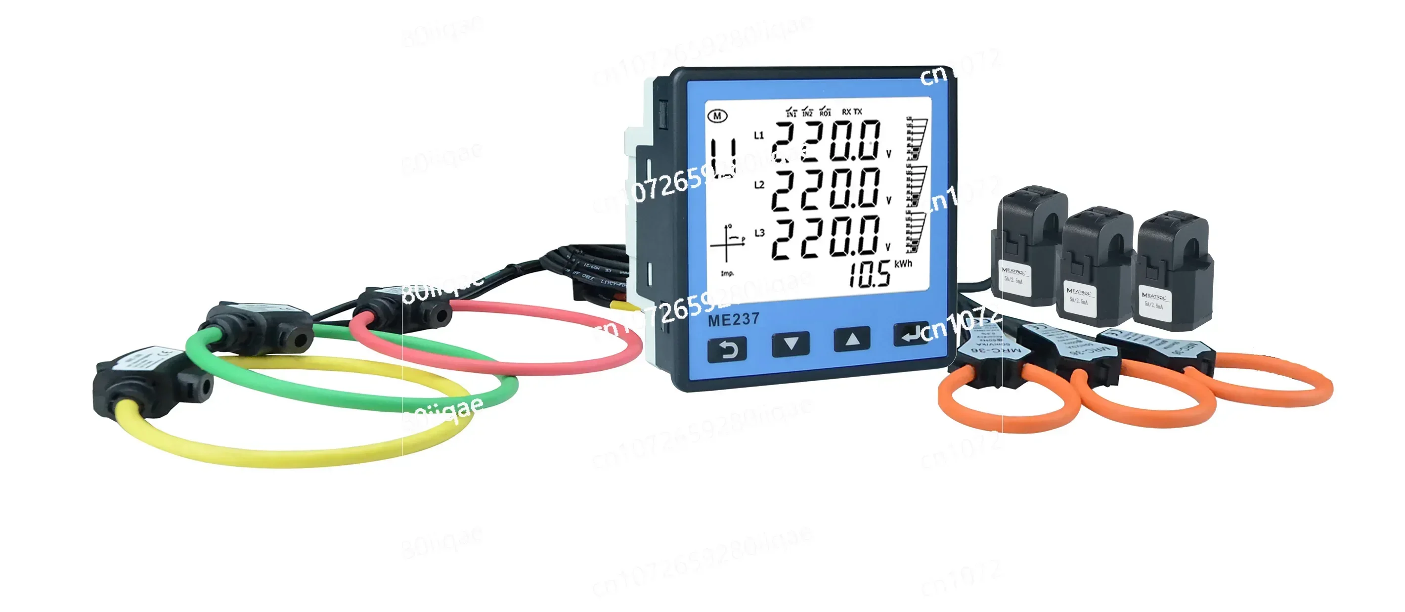 

ME237 Power Meter 333mV CT Modbus RTU RS485 Rogowski Coil Energy Meter KWH Meter