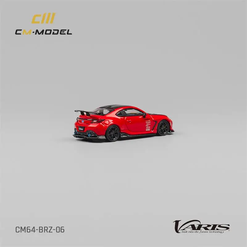 CM MODEL 1:64 BRZ Varis BRZ ARISING-1 Red Diecast Model Car