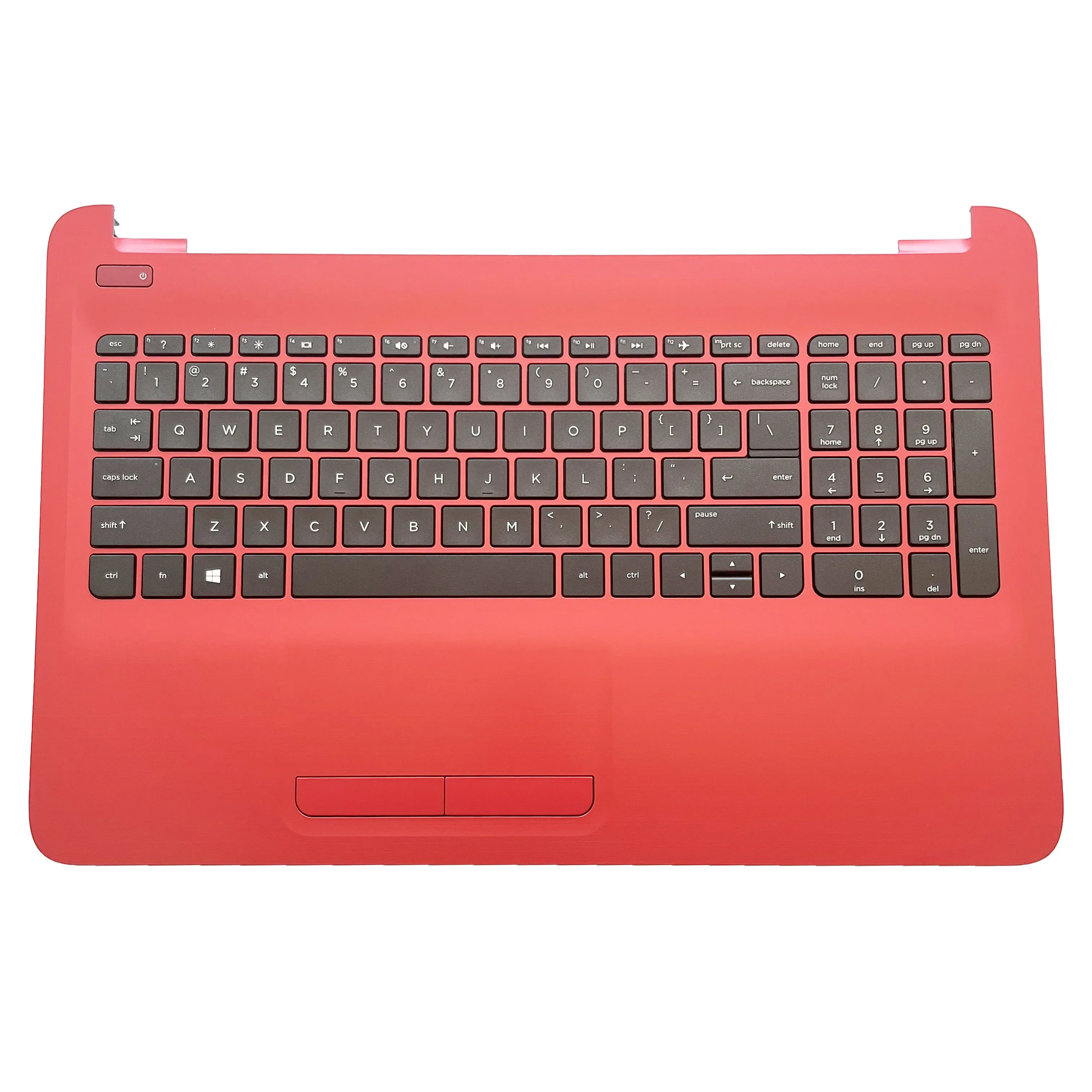 Imagem -04 - Teclado Portátil dos Eua para hp 250 255 256 g4 g5 Tpn-c125 Tpn-c126 15-ac 15-af 15-ba Palmrest Upper Substituição da Caixa Superior Novo