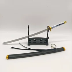 Devil May Cry 5 Game Peripheral Metal Weapons Model Dante Vergil Yama Sword with Scabbard Long Knife Crafts Toy Ornaments 22cm