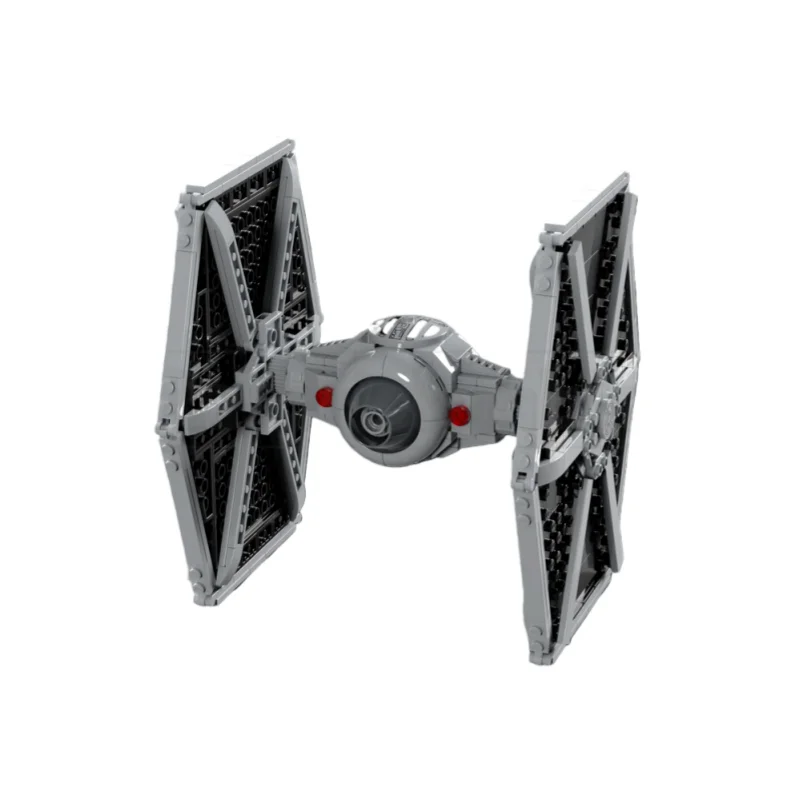 MOC building toy space series spaceship model 489 pieces creative display item festival gift for boys' birthday view 2