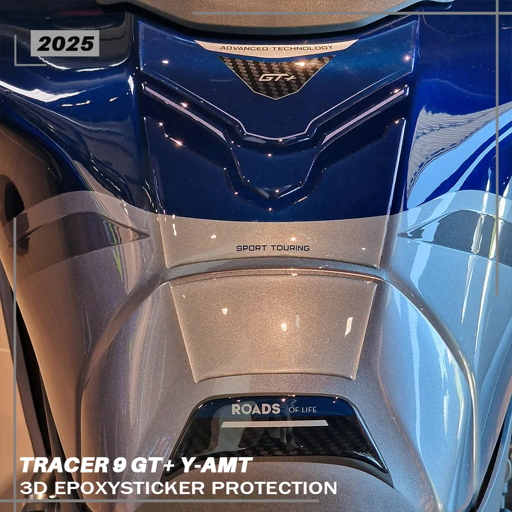 

Аксессуары для мотоциклов Tracer 9 GT + Y-AMT 2025 Tracer 9GT + накладка на бак защищает водонепроницаемые 3D наклейки на дерево