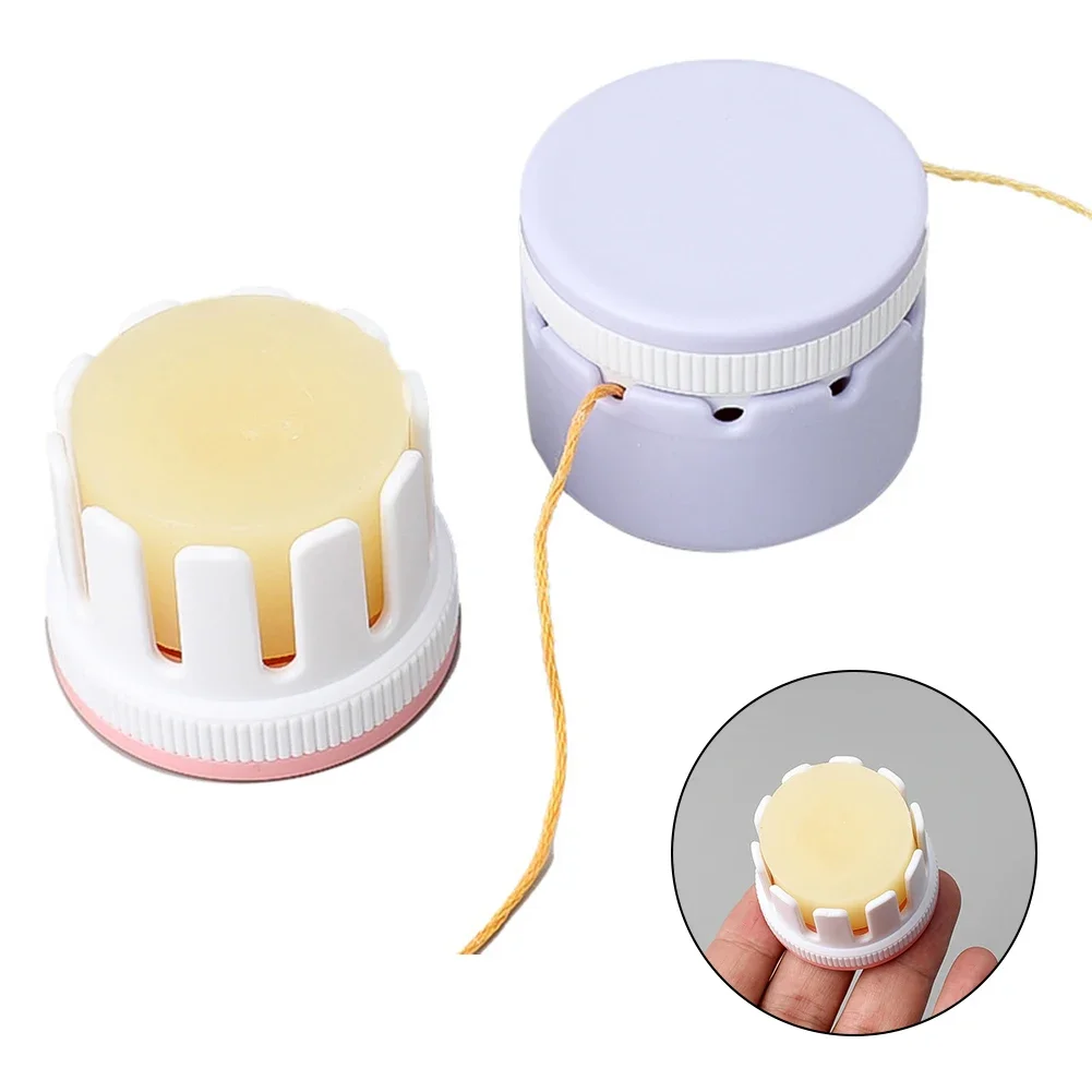 Enhance Sewing Line with Beeswax Thread Conditioner Convenient Plastic Shell Perfect for Craft Lovers on the Move