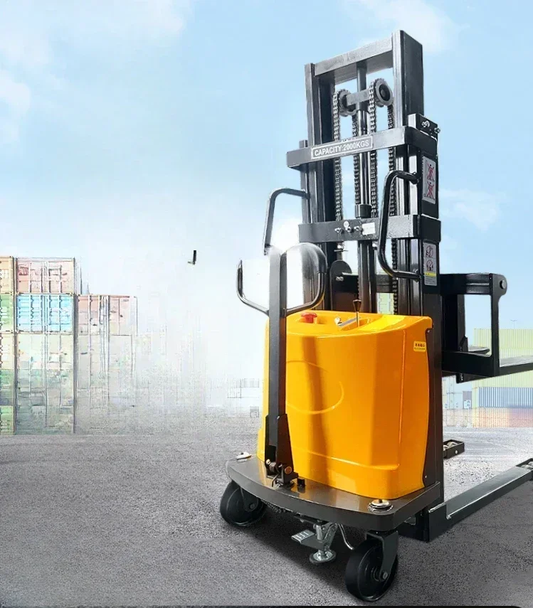 

Electric Forklift Electric Lifting Hydraulic Stacker Handling Electric Forklift Loader