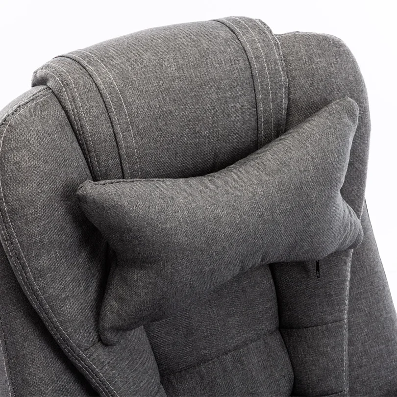 كرسي الكمبيوتر المنزلي القماشي لاستراحة الغداء يمكن الاستلقاء من جلد البقر كرسي مكتب كرسي مريح كرسي البراز تفكيك وغسل #3