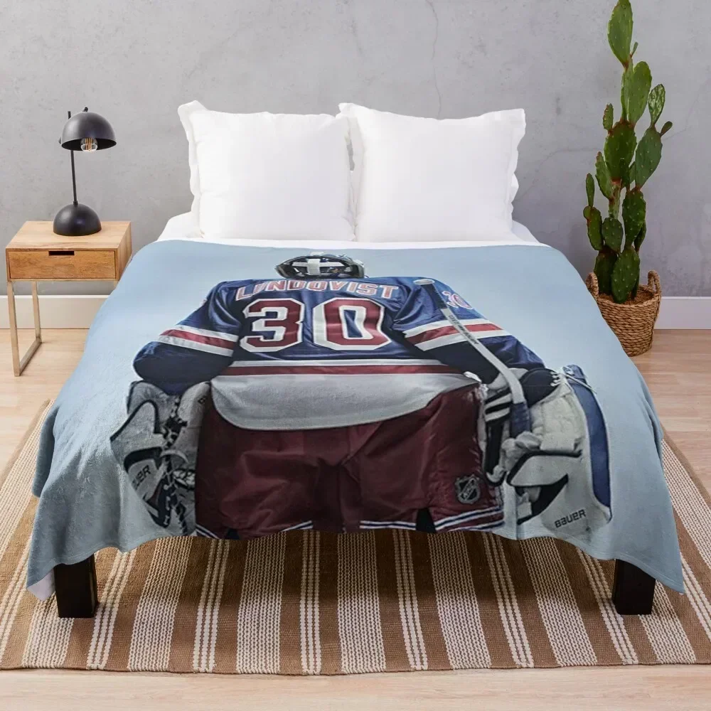 

Henrik Lundqvist Throw Blanket anime decorative Soft Plaid Polar Blankets