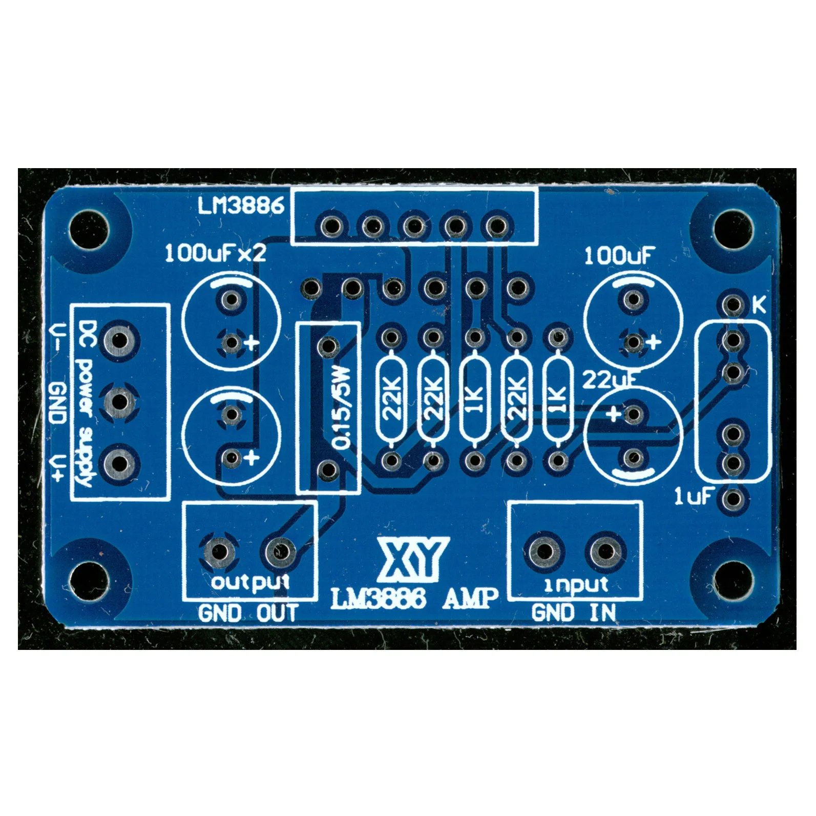 HIFI scheda amplificatore di potenza LM3886TF ad alta fedeltà può essere collegata In PCB parallelo scheda vuota/parti/prodotti finiti