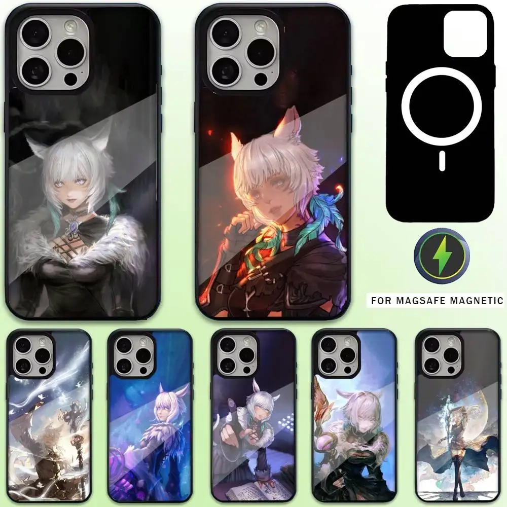 

Y-Y'shtola-a Phone Case For iPhone17,16,15,14,13,12,11 Plus,Pro Max Magnetic For Magsafe Wireless Charging