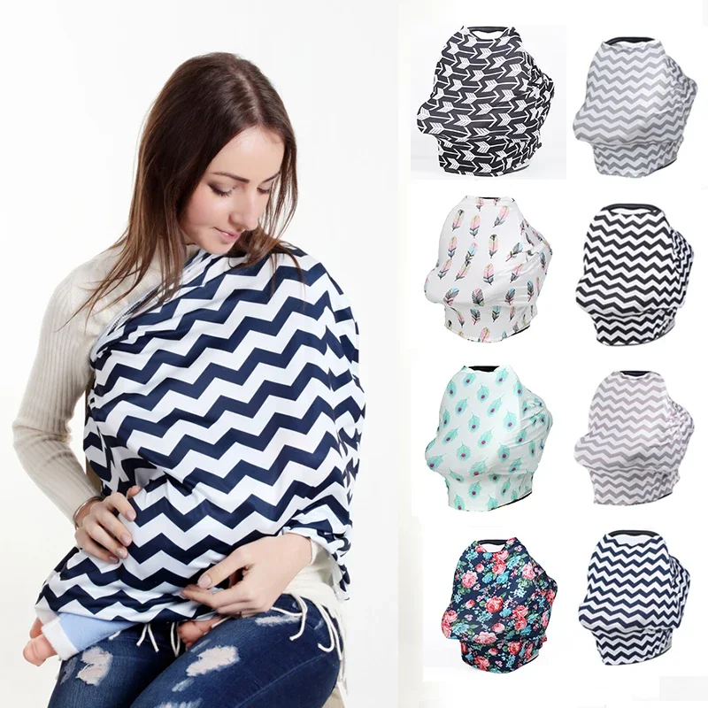 Wholesale Nursing Cover Mother Newborn Baby Breastfeeding Covers Multifunction Car Seat Cover