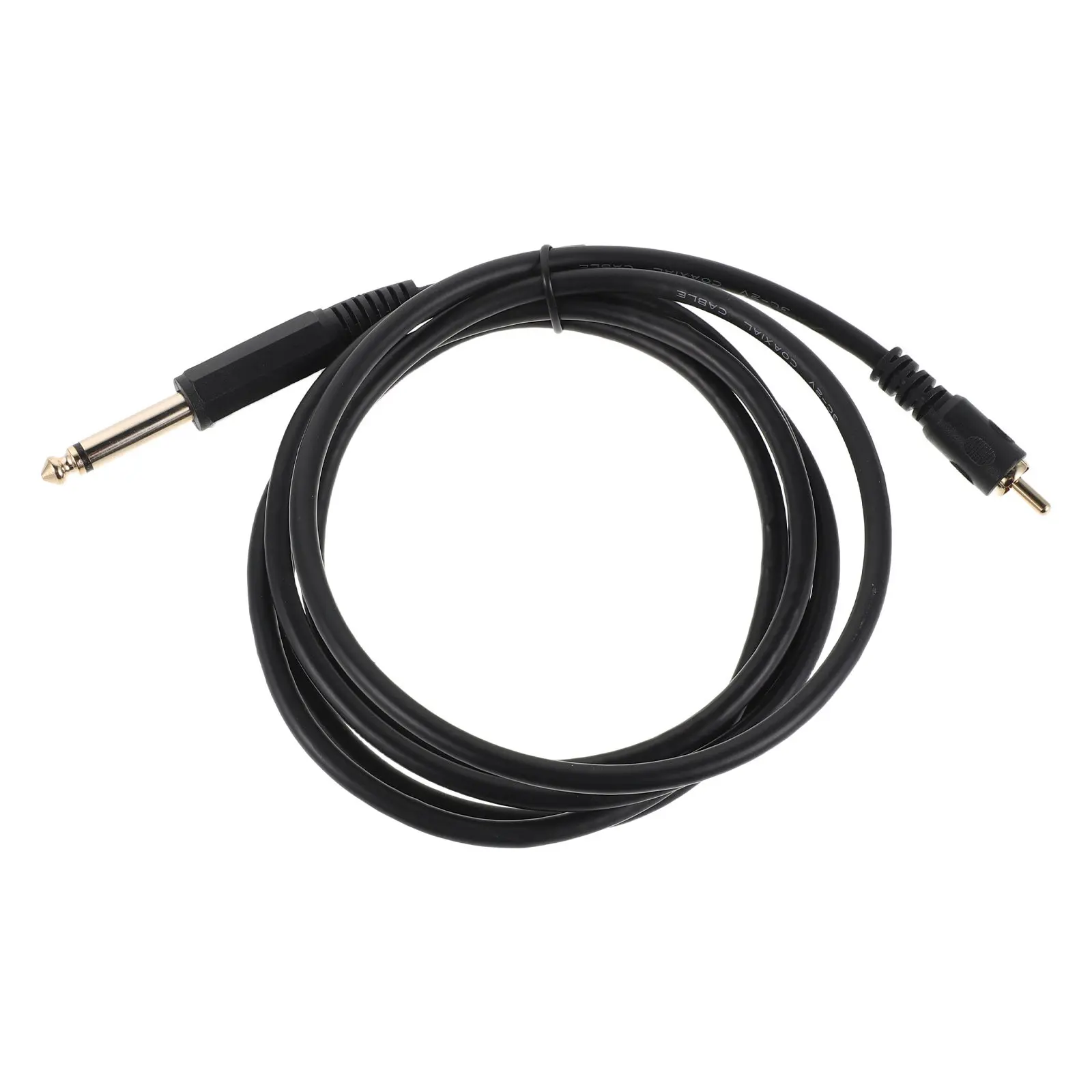 

6 .35mm 1/4 to RCA Stage Cable Mono Inch Audio Extension 6.35mm Adapter Male Instrument Guitar