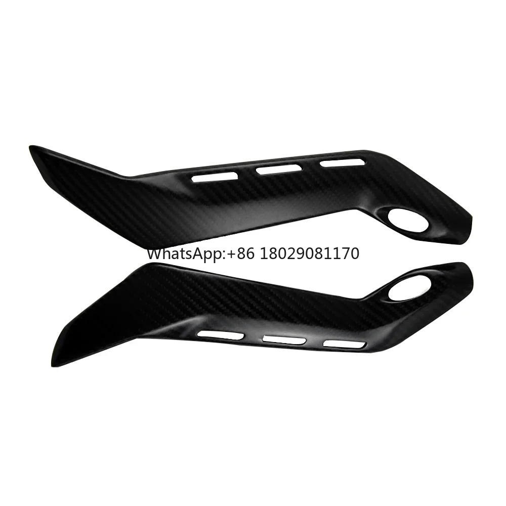 Capas de sub-estrutura para motociclos, protetores laterais de fibra de carbono, brilho e fosco, para Ducati Panigale V4 V4S 2018-2020