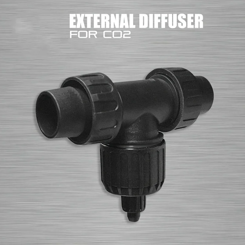 1pc External CO2 Diffuser/Aquarium Atomizer, Soak-Free Design, Space-Saving, For Aquarium CO2 Systems