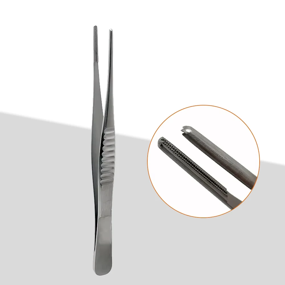 

Dental DeBakey Tissue Tweezer Debakey Forceps Atraumatic Tissue Forceps Autoclavable Vascular Procedures Surgical Tweezers ﻿