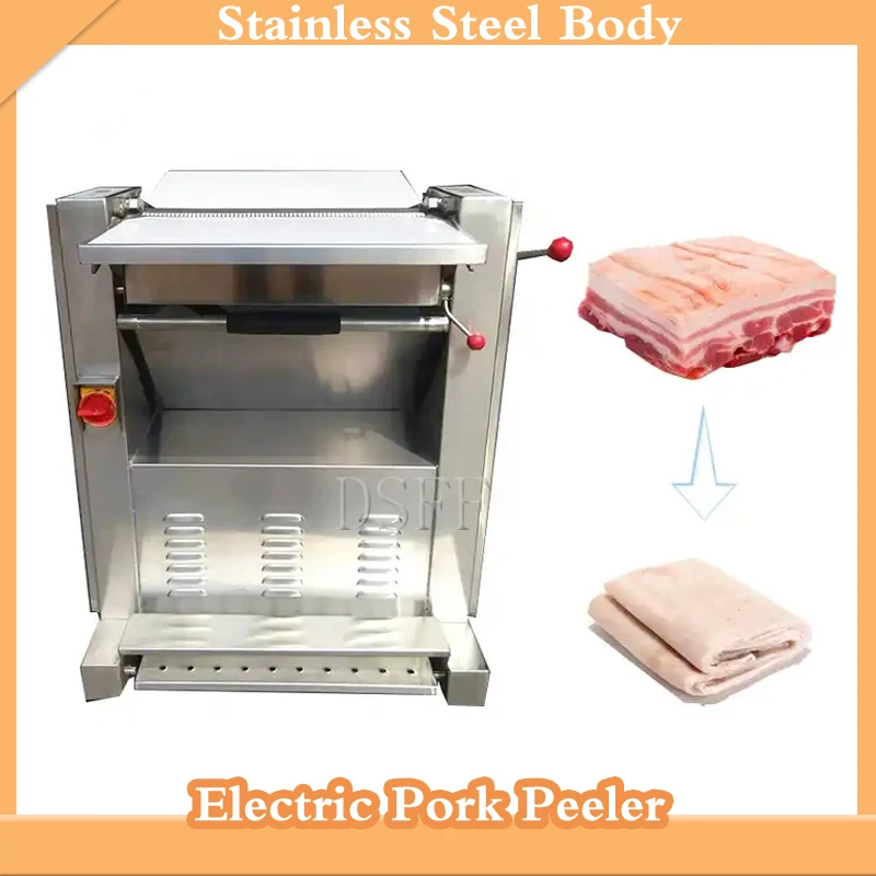 A Simple To Operate Electric Meat Cutter Commercial Pork Peeler