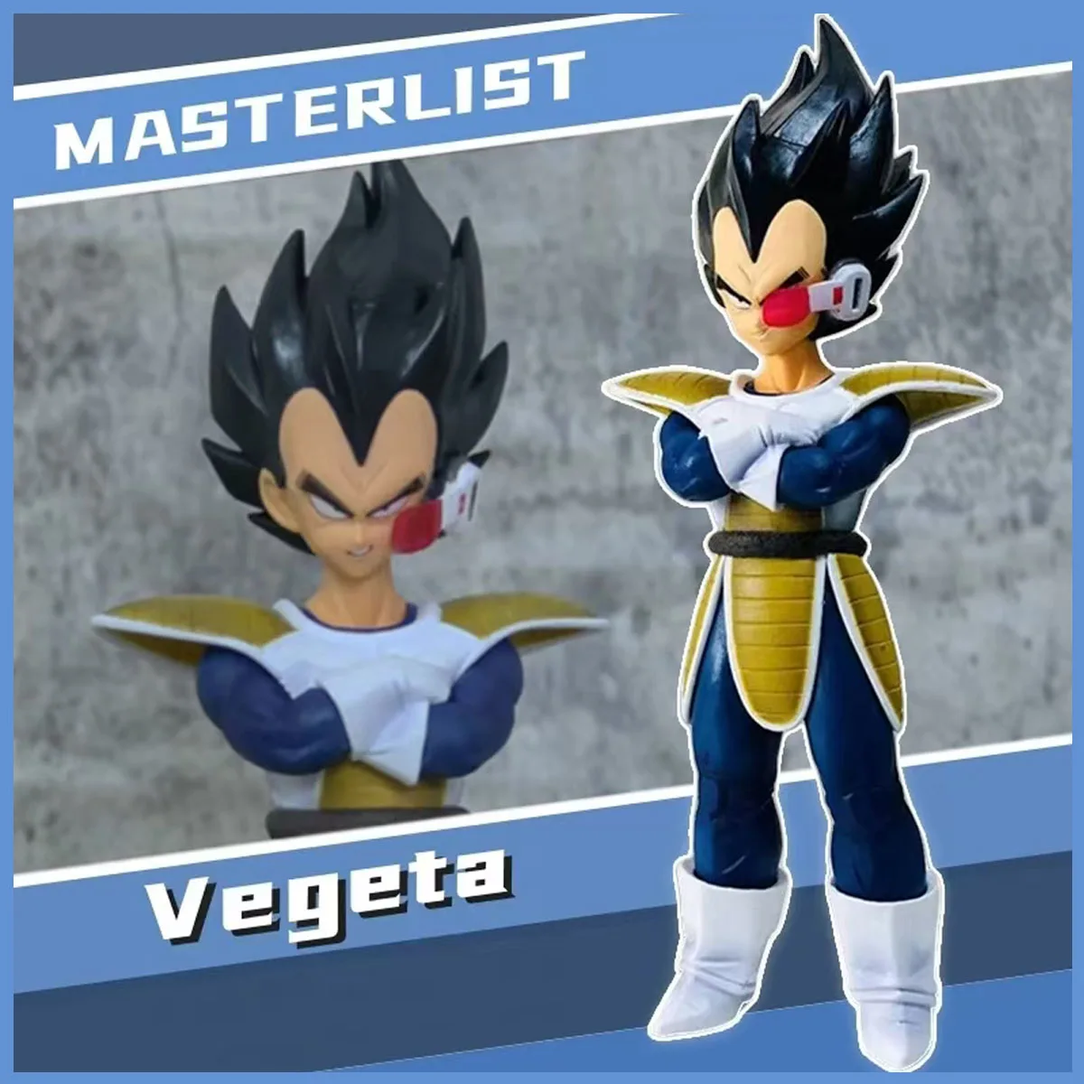 @24cm Anime Dragon Ball Z Actionfiguren Super Saiyan Vegeta Figur PVC Statue Sammlung Dekoration Modell Spielzeug Geburtstagsgeschenk – Detail 1