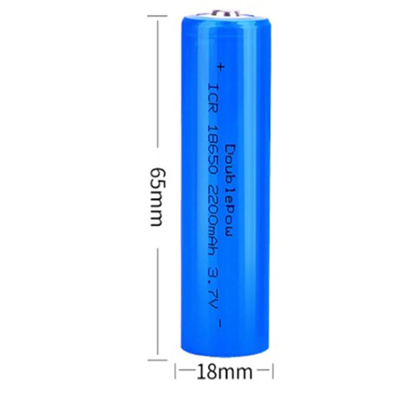 100% Capacity 18650 2200mAh 3.7v New Original Battery Rechargeable Lithium Battery For Electronic Calendar Calculator