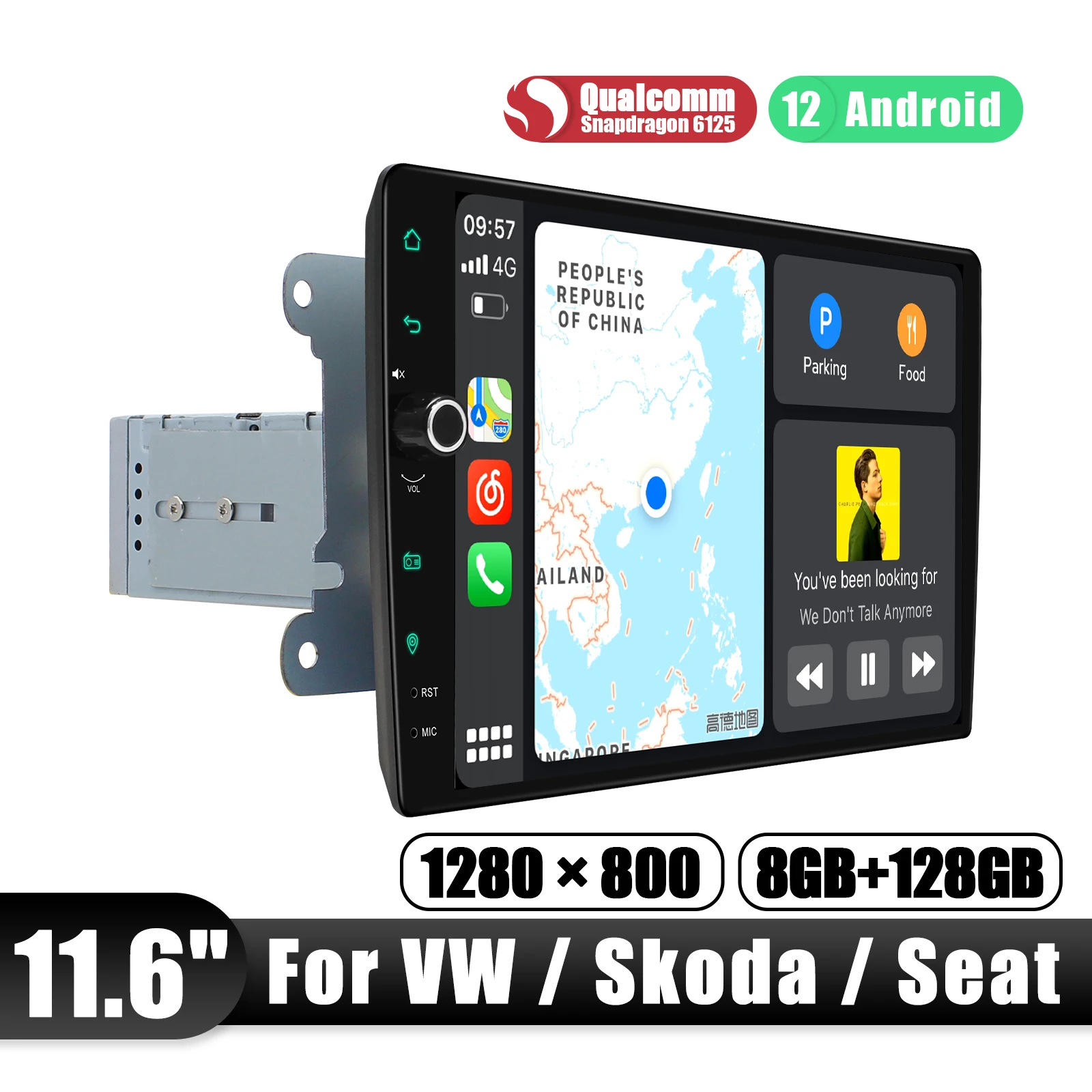 Joying 11.6 "10.1" Upgrade Android Autoradio Stereo Multimedia Auto Spelen Voor Volkswagen Vw Passat B6 T5 Golf Mk5 Auto 'S Met Canbus