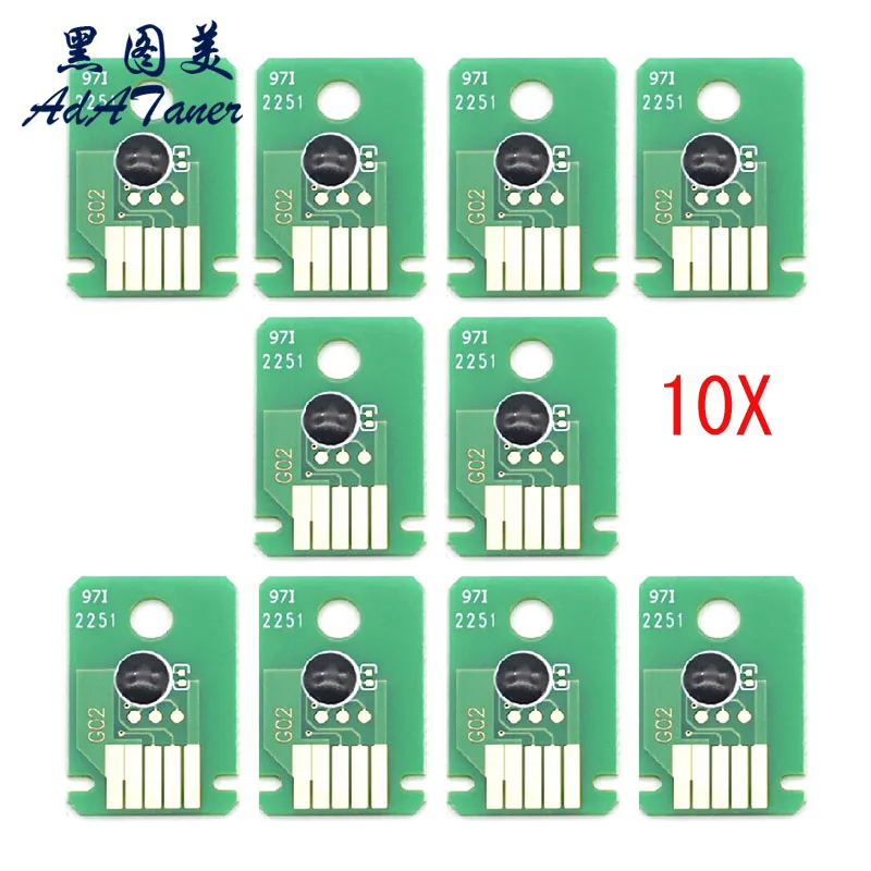 Chip de depósito de tinta residual para mantenimiento de MC-G02, para CANON G1020, G2020, G3020, G3060, G1220, G2160, G2260, G3160, G3260, G540, G550, G570, G620, 10 unidades