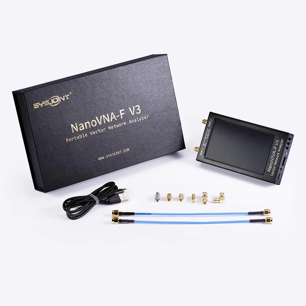 1M-6G Vector Network Analyzer 4.3 Inch HF VHF UHF SHF Talent NanoVNA-F V3