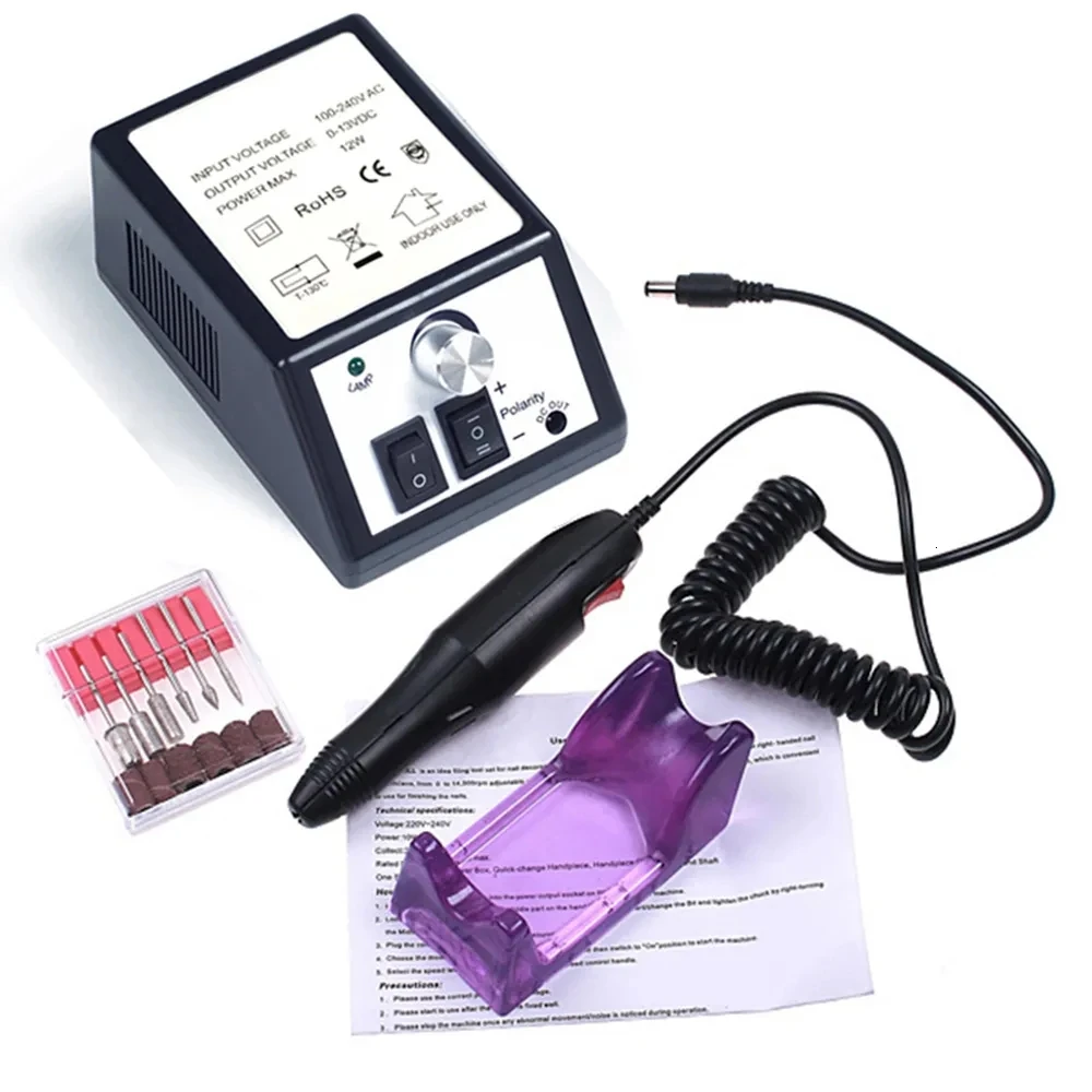 Wholesale Nail polish machine Set Professional Drill Machine Electric Sander Gel Cuticle Remover Lathe File Polish Tool