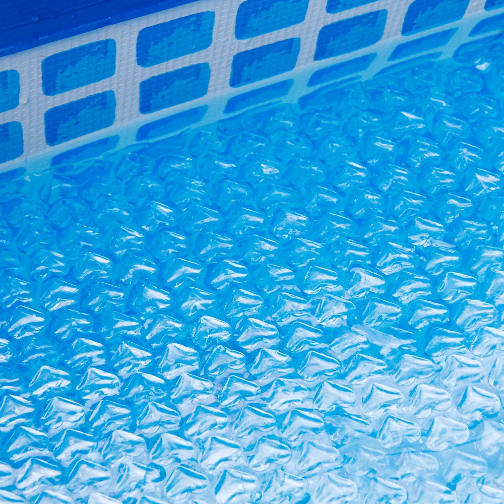 Pool Cover Round/Rectangle Solar Swimming Pool Cover Waterproof Heat Insulation Bubble Film Outdoor  Anti-UV Dustproof Cloth