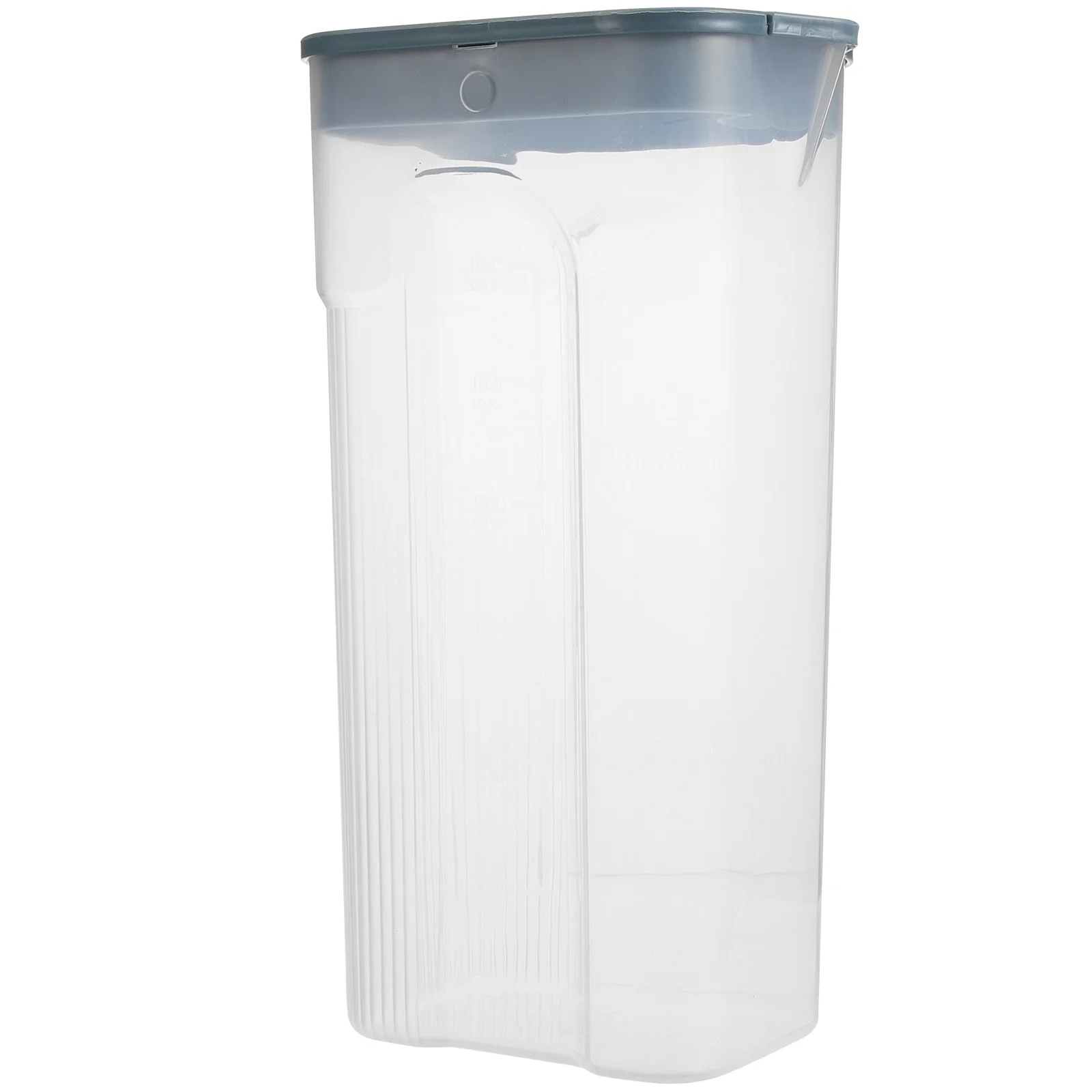 

Plastic Snacks Canister Simple Beans Storage Container Grain Box for Nut Spice Rice - 2.5L (As Shown)