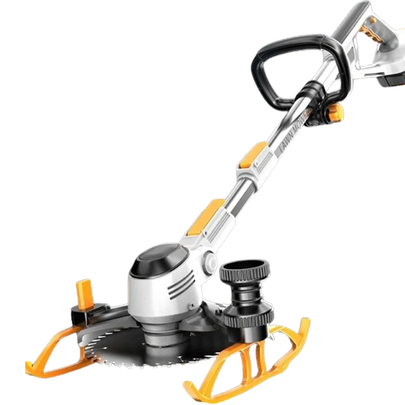 

Lawn Mower Cordless Electric Grass Trimmer Length Adjustable Cutter Household Garden Tools With Lithium Battery