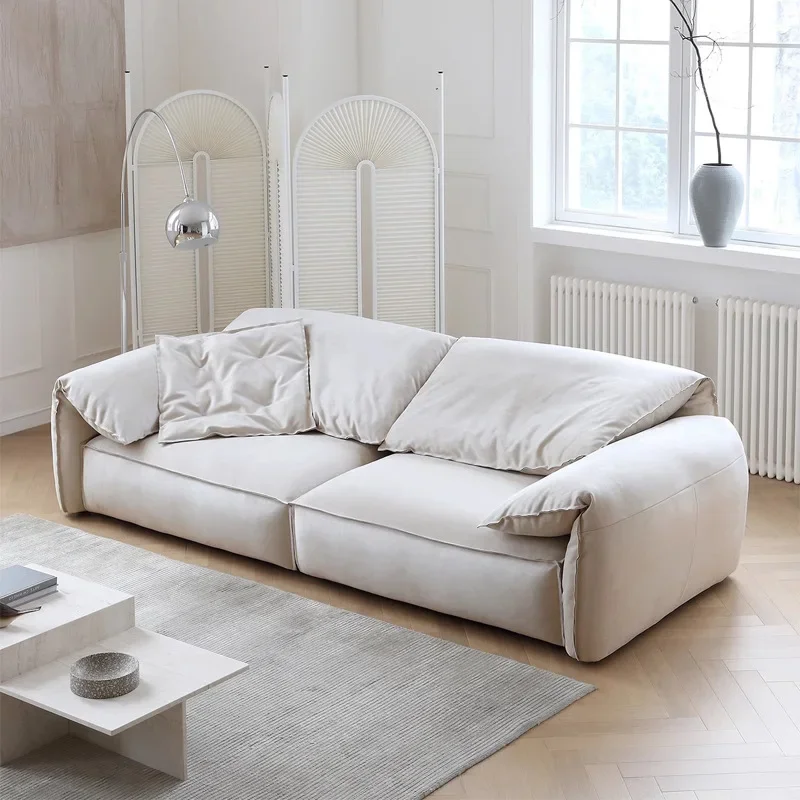 Elephant Ear Sofa Cream Style Retro Feeling