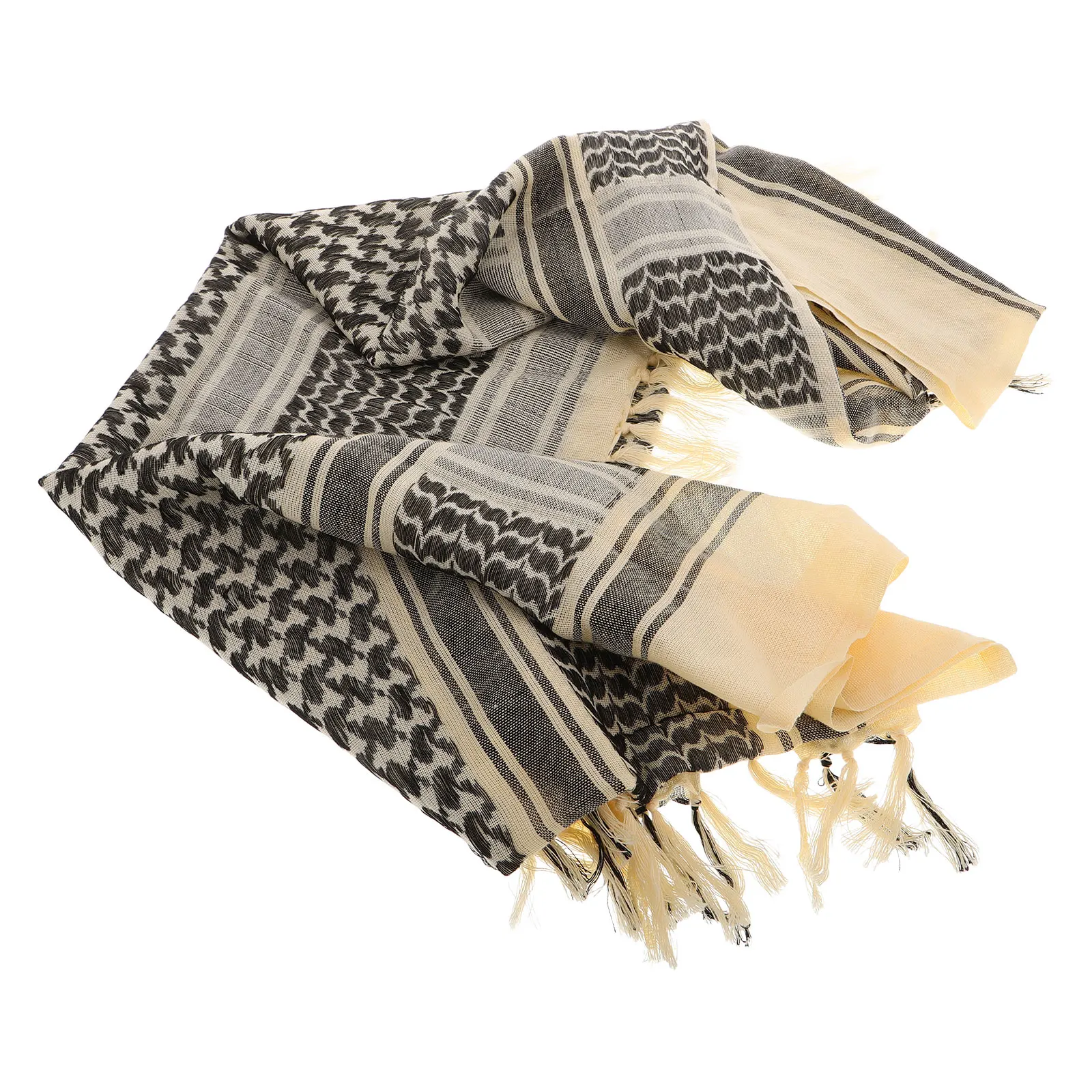 

Thickened Fan Scarf For Men Women Winter Cold Weather Protection Cotton Arab Style Outdoor Neck Warmer Scarves