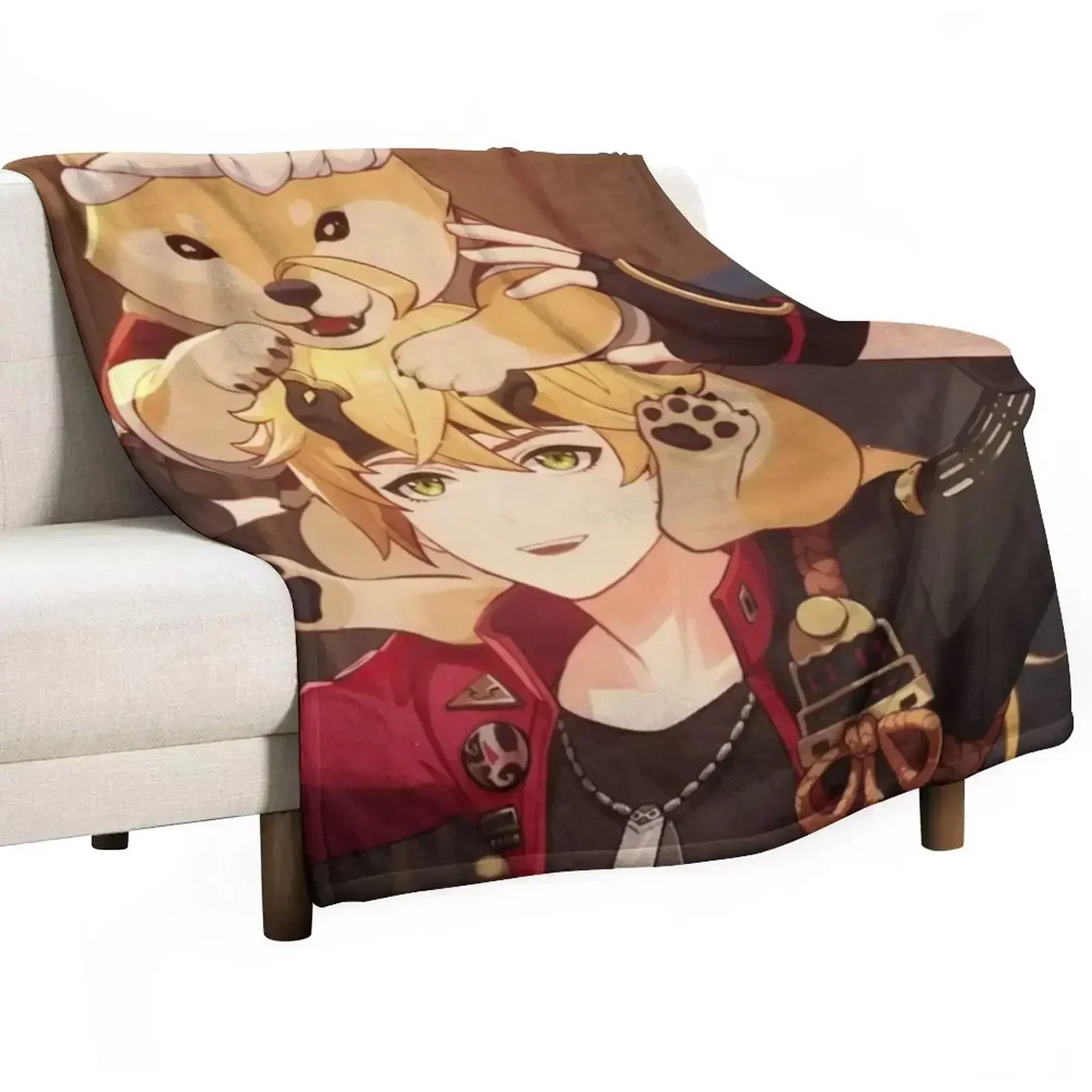 Thoma at the Tea House Throw Blanket Luxurious Soft Fuzzy Blanket for Sofa Bed