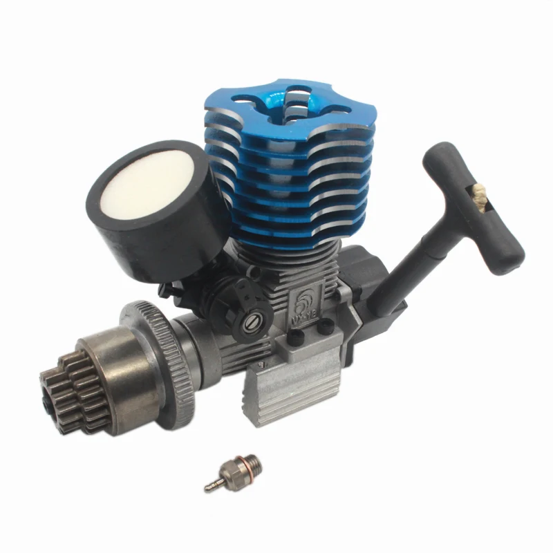 HSP 02060 VX18/XV16 エンジン 2.74CC プルスターター ブルー RC 1/10